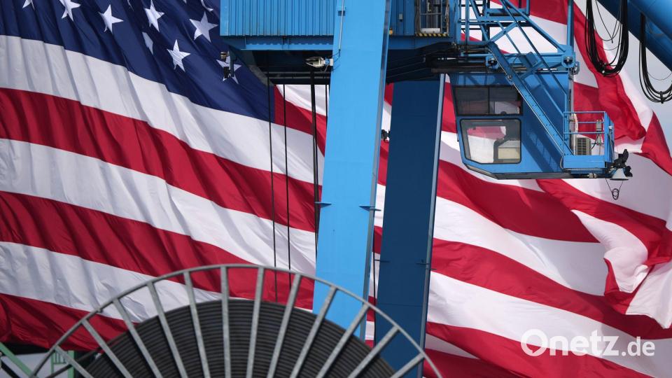 Die USA sind das wichtigste Exportland für die deutsche Wirtschaft. (Symbolbild) Bild: Matt Slocum/AP/dpa
