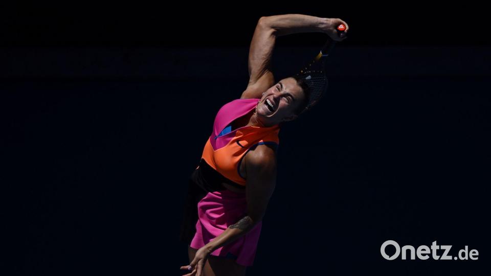 Australian Open: Sabalenka souverän in Runde zwei Bild: James Ross/AAP/dpa