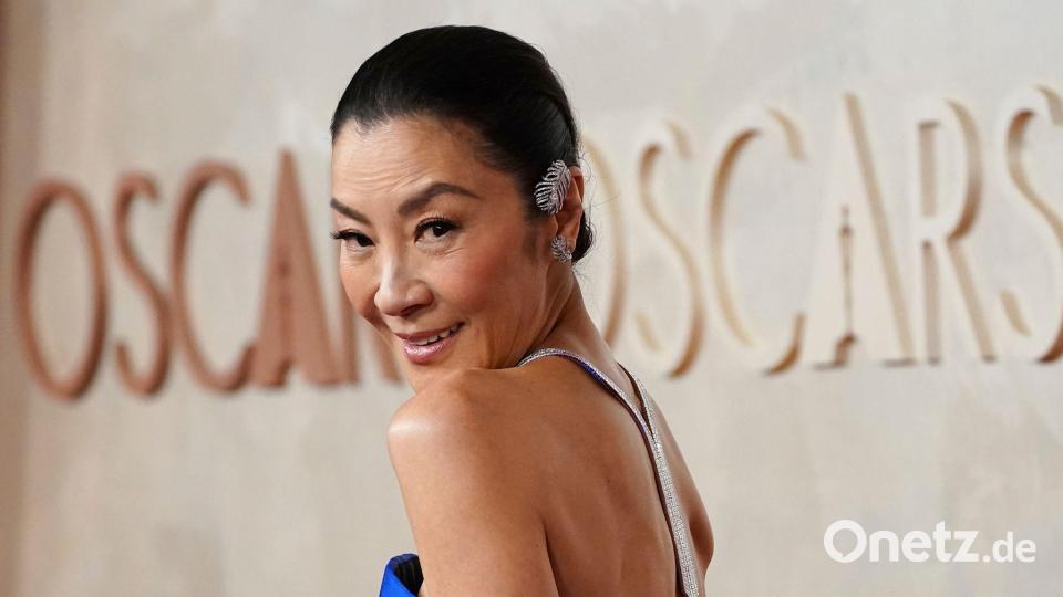 Oscar-Preisträgerin Michelle Yeoh ist für einen Schmähpreis nominiert. (Archivbild) Bild: Jordan Strauss/Invision/dpa