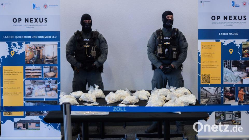 Im Rahmen internationaler Ermittlungen sind auch in Deutschland mehrere Drogenlabore entdeckt worden. Bild: Rolf Vennenbernd/dpa