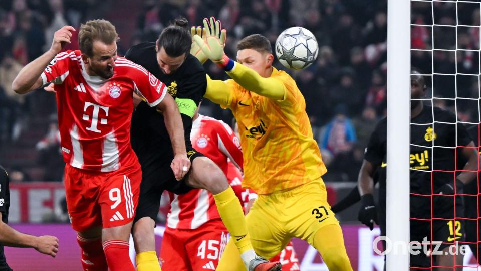 Der Führungstreffer von Harry Kane ebnete den Weg für den FC Bayern. Bild: Sven Hoppe/dpa