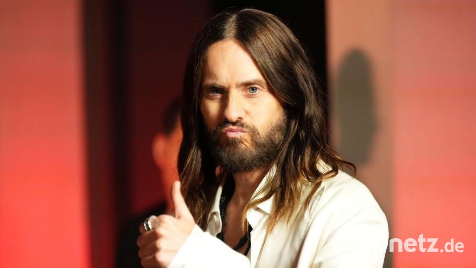 Jared Leto ist für eine Razzie-Trophäe nominiert. (Archivbild) Bild: Soeren Stache/dpa