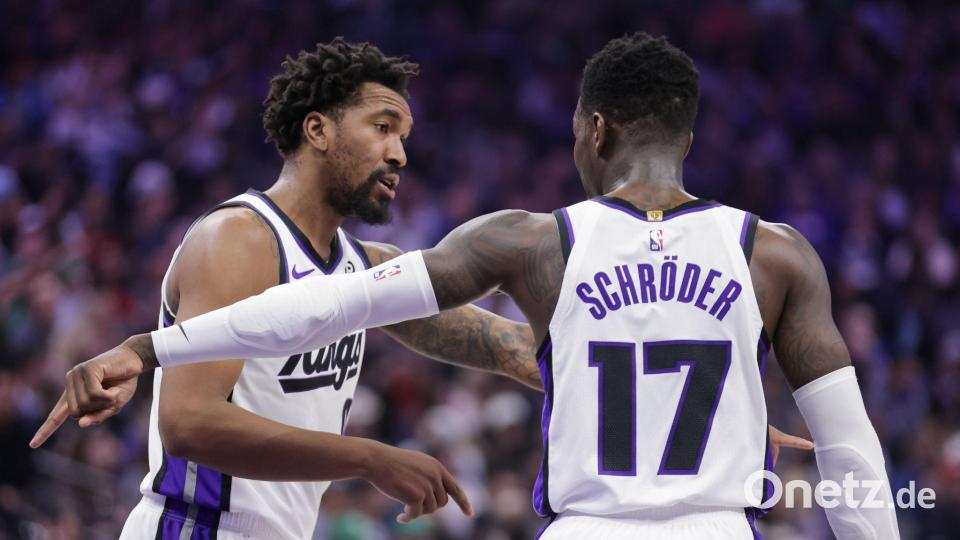Dennis Schröder hat mit Sacramento die nächste Niederlage in der NBA einstecken müssen. (Archivbild) Bild: Scott Marshall/AP/dpa
