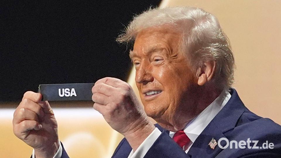 Der Grönlandkonflikt führt zu einer Debatte über einen WM-Boykott. (Archivbild) Bild: Jacquelyn Martin/AP/dpa