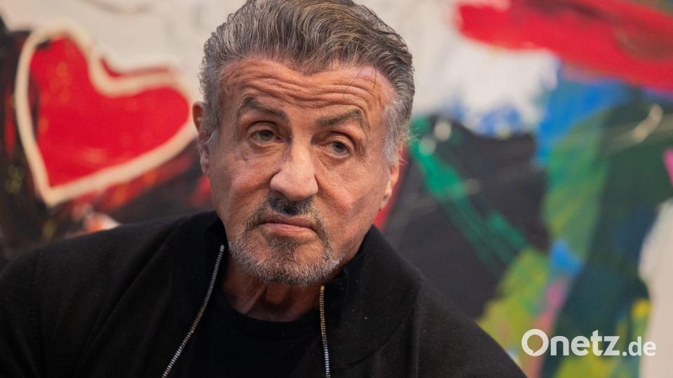 Sylvester Stallone ist in Hollywood für einen Spottpreis nominiert. (Archivbild) Bild: Rolf Vennenbernd/dpa