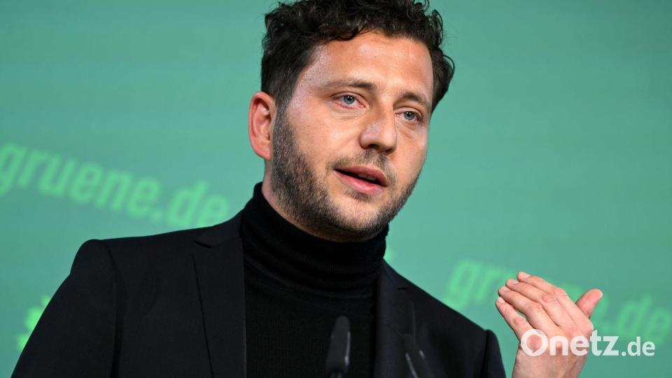 Hätte sich ein anderes Signal gewünscht: Grünen-Co-Chef Felix Banaszak. (Archivbild) Bild: Lilli Förter/dpa