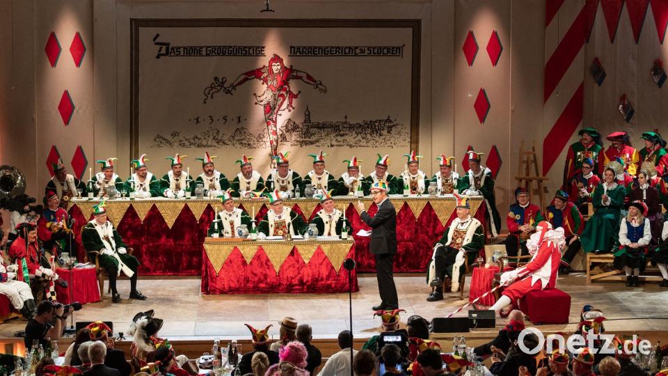 Das Narrengericht gilt als wichtige närrische Institution. Bild: Patrick Seeger/dpa