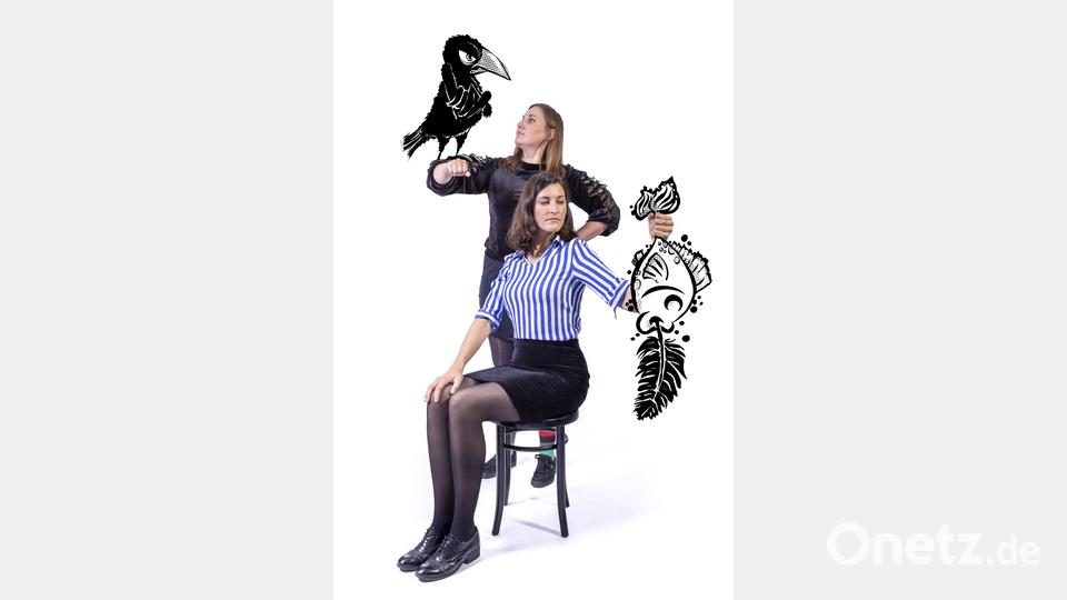 Das Duo "Fischer &amp; Rabe" eröffnet am Samstag das Frühjahrsprogramm im Schmidt-Haus. Bild: Bilderbube Bronislav Hava