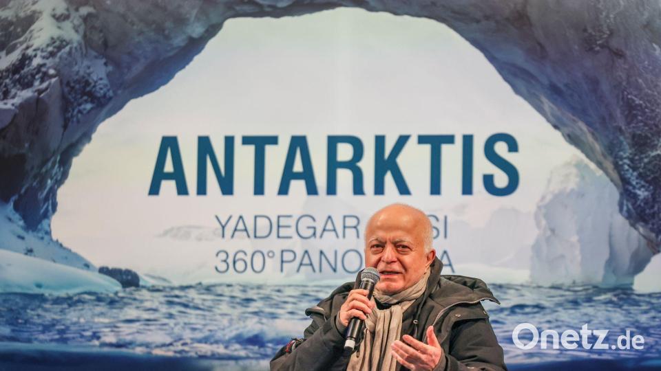 Yadegar Asisi präsentiert sein neues 360-Grad-Panorama Bild: Jan Woitas/dpa