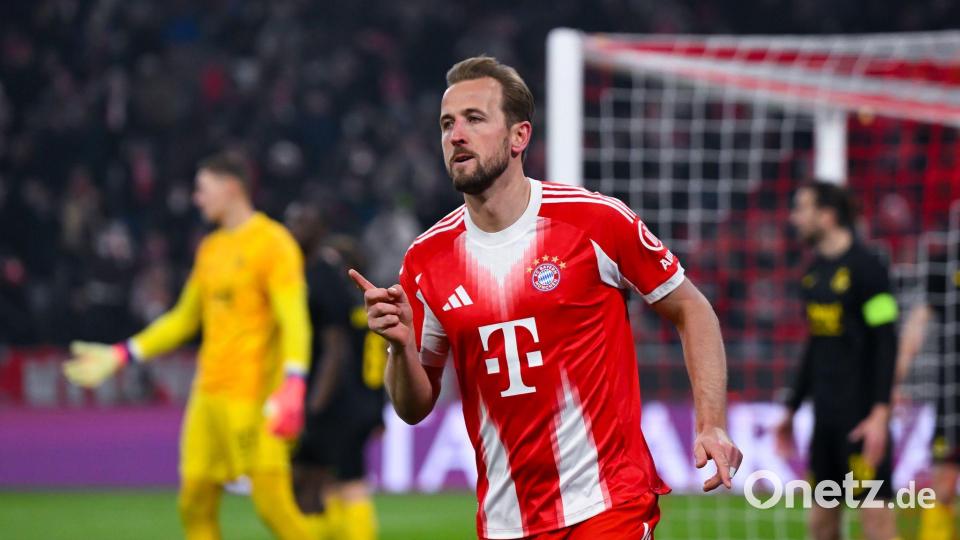 Für jedes Tor ein Schnitzel: Harry Kane spricht eine leckere Lieferung. Bild: Sven Hoppe/dpa