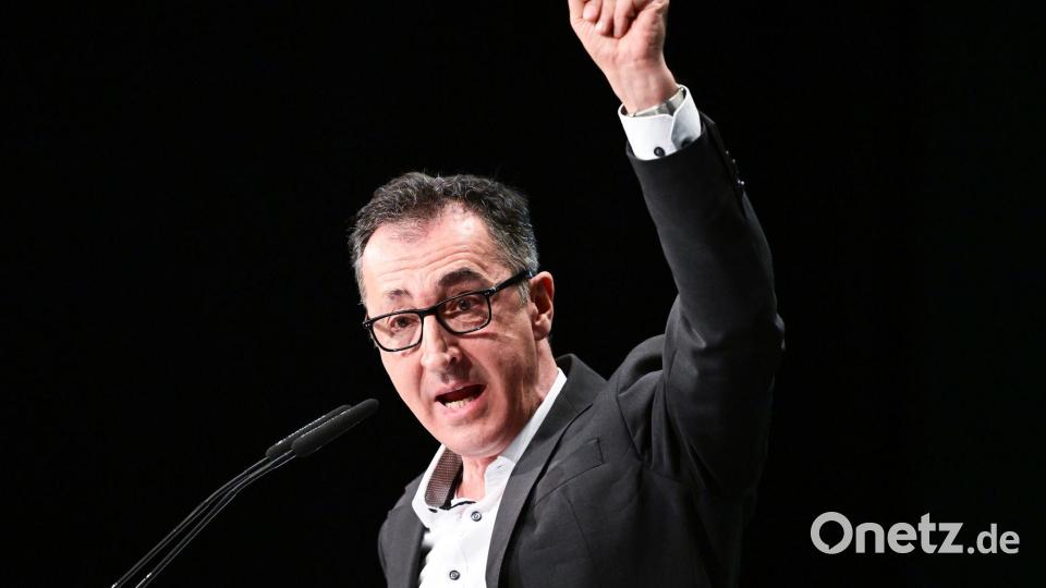 Der baden-württembergische Spitzenkandidat Cem Özdemir reagierte verschnupft. Bild: Bernd Weißbrod/dpa