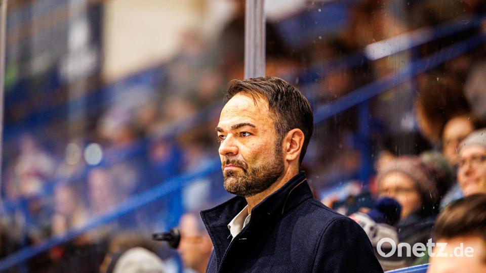 Sebastian Buchwieser, Trainer der Blue Devils Weiden. Bild: Werner Moller