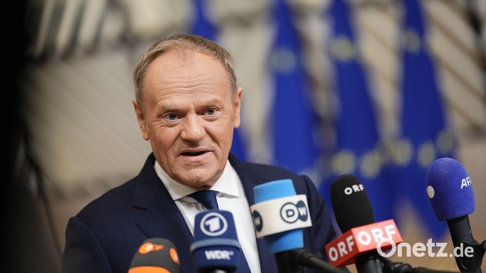 Sieht die USA weiterhin als wichtigsten Sicherheits-Partner seines Landes: Polens Ministerpräsident Donald Tusk. Bild: Michael Kappeler/dpa