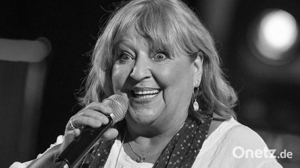 Die Berliner Sängerin Angelika Mann ist im Alter von 76 Jahren gestorben. (Archivbild) Bild: Patrick Pleul/dpa-Zentralbild/ZB
