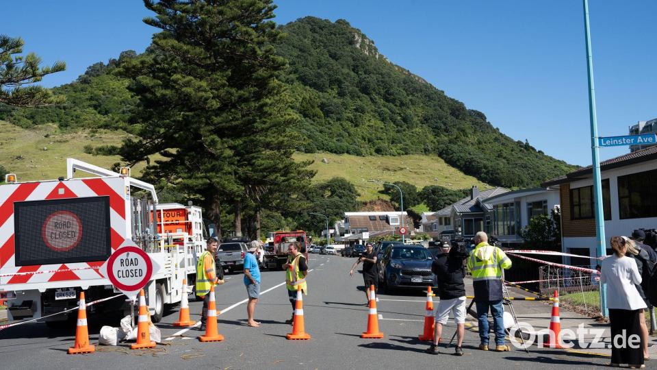Inzwischen gibt es keine Hoffnung mehr, Überlebende zu finden. Bild: Owen Thompson/Photosport NZ/AAP/dpa