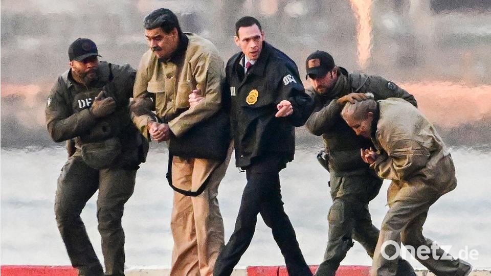 Staatschef Nicolás Maduro soll in New York der Prozess wegen Drogendelikten gemacht werden. (Archivbild) Bild: Kyle Mazza/Zuma Press/dpa