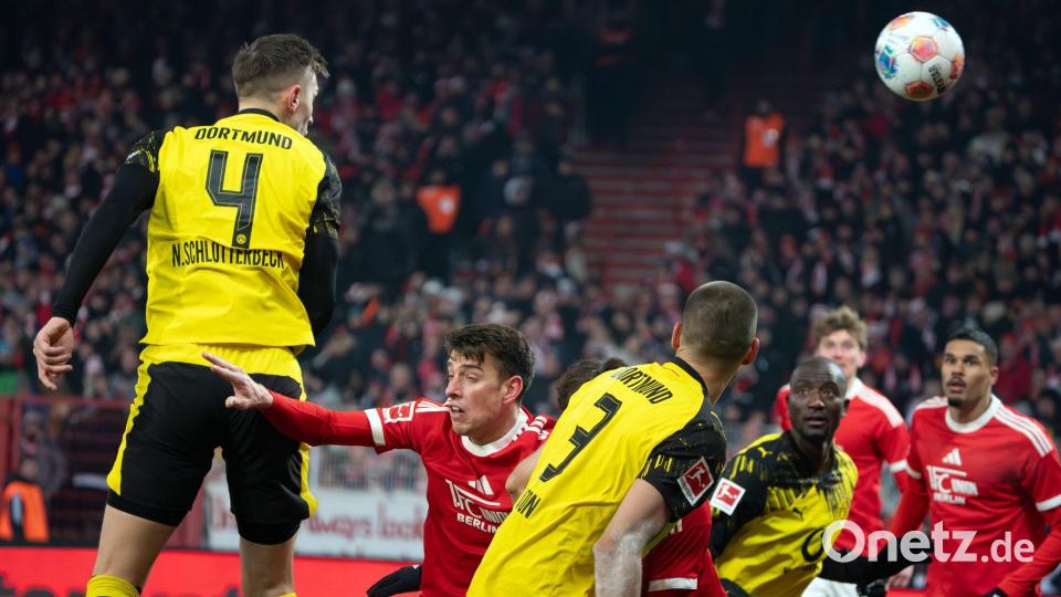 Nico Schlotterbeck traf gegen seinen Ex-Club. Bild: Soeren Stache/dpa