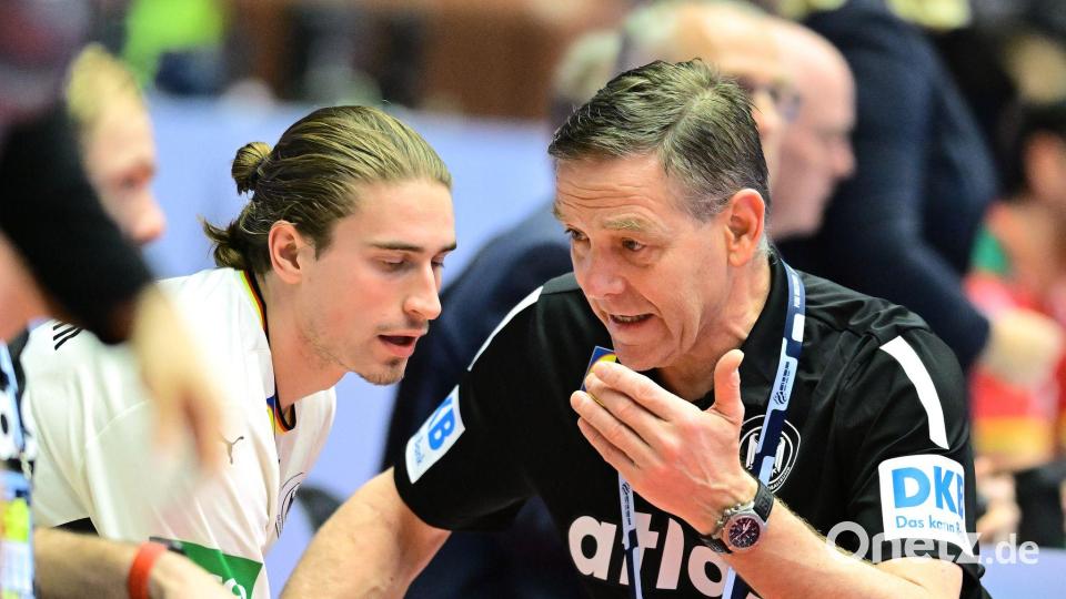 Juri Knorr hadert mit seiner Leistung in den vergangenen beiden EM-Spielen. Bild: Sina Schuldt/dpa