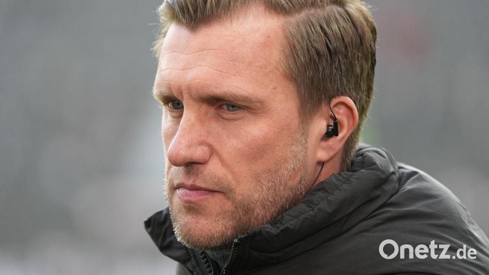 In der Trainerfrage gefordert: Frankfurts Sportvorstand Markus Krösche. Bild: Marc Schüler/dpa