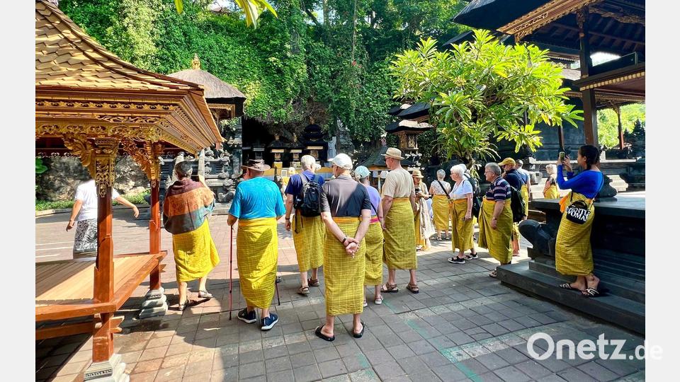 Die Provinzregierung wünscht sich mehr "Qualitätstouristen", die Respekt für die Kultur und Traditionen Balis zeigen. ((Archivbild) Bild: Carola Frentzen/dpa