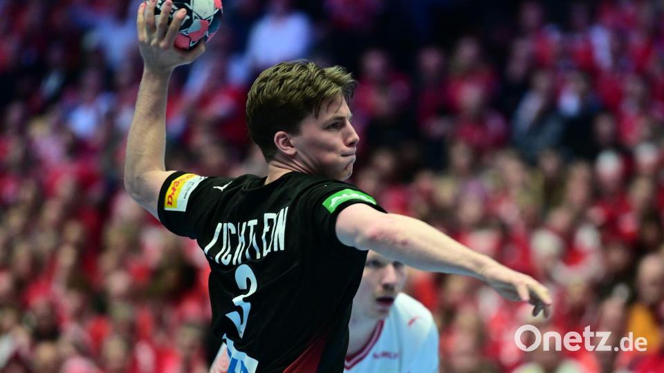 Warf wieder die Siebenmeter: Nils Lichtlein. Bild: Sina Schuldt/dpa