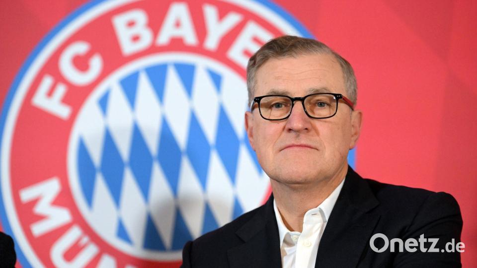 Bayern-Vorstandschef Jan-Christian Dreesen sah ein gutes Gespräch beim Austausch mit dem DFB über den Frauenfußball. Bild: Jens Niering/dpa