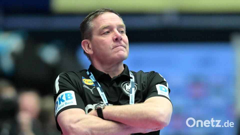 Spielt bei dieser EM auch um seinen Job: Bundestrainer Alfred Gislason. Bild: Sina Schuldt/dpa