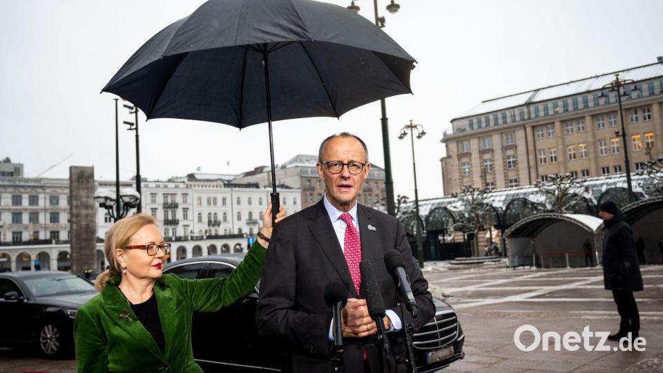 Merz bei Gipfeltreffen der Nordsee-Anrainerstaaten Bild: Daniel Bockwoldt/dpa