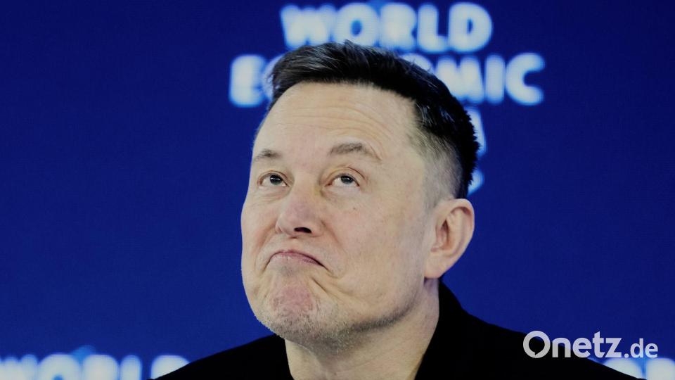 Dem Tech-Milliardär Elon Musk passen die Digitalgesetze der EU nicht. (Archivbild) Bild: Markus Schreiber/AP/dpa