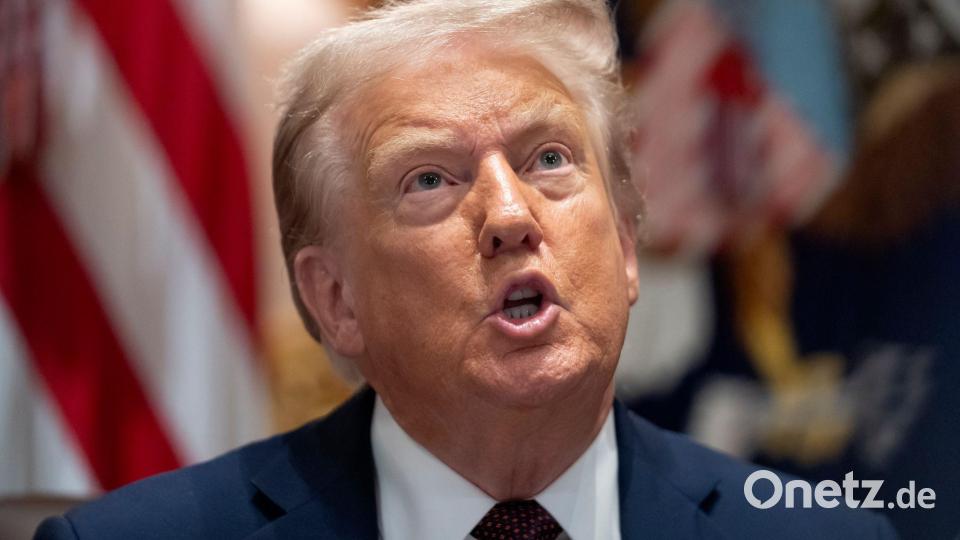 Zuletzt sorgten neue Zolldrohungen von Donald Trump im Grönland-Konflikt für Unsicherheit an den Börsen (Archivild) Bild: Mark Schiefelbein/AP/dpa