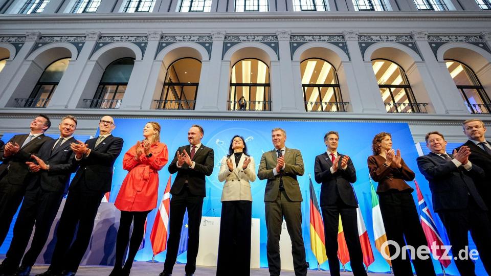 Zehn Länder nehmen am dritten Nordsee-Gipfel teil. Bild: Kay Nietfeld/dpa