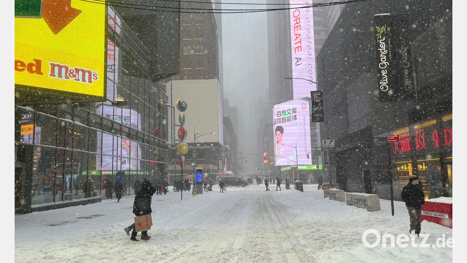 New York City mal ganz intim: So viel Platz zum Flanieren gibt es selten. Bild: Christina Horsten/dpa
