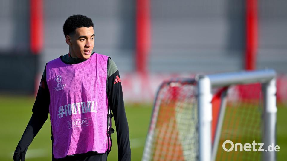 Darf er sein Comeback in der Champions League geben? Jamal Musiala. Bild: Sven Hoppe/dpa