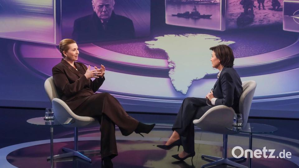 Trotzdem will die Dänin nach eigenen Worten alles tun, um zu einer Einigung mit den USA im Grönland-Konflikt zu kommen. Bild: Oliver Ziebe/WDR/dpa