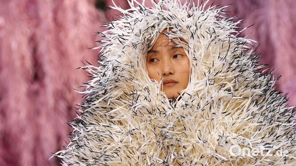 Sieht nur stachelig aus - Chanel Frühjahr/Sommer 2026 Bild: Aurelien Morissard/AP/dpa