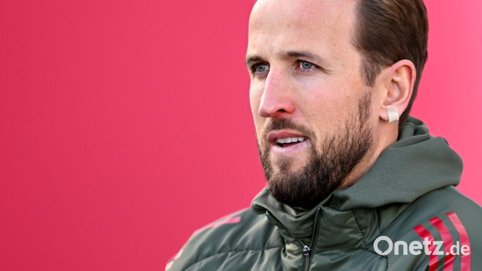 Torjäger Harry Kane freut sich auf Eindhoven. Bild: Sven Hoppe/dpa