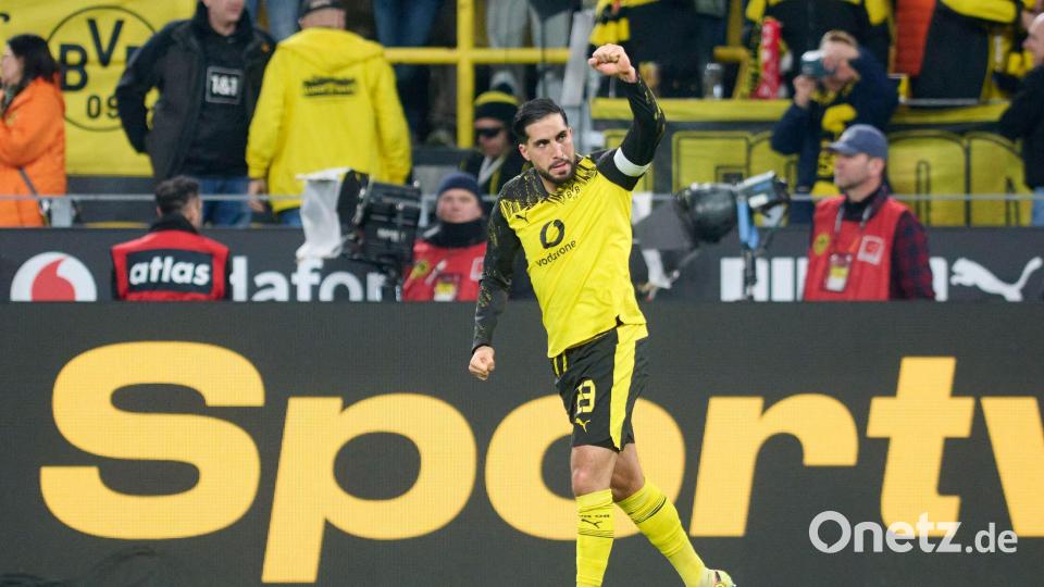 BVB-Kapitän Emre Can überzeugte zuletzt. (Archivbild) Bild: Bernd Thissen/dpa