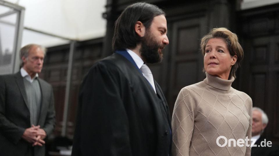 Christina Blocks Anwalt Ingo Bott fordert die Einstellung des Verfahrens. Bild: Marcus Brandt/Pool dpa/dpa