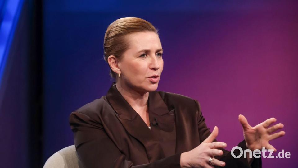 Die dänische Regierungschefin Mette Frederiksen zieht eine klare rote Linie: Wir geben kein grönländisches Territorium ab. Bild: Oliver Ziebe/WDR/dpa