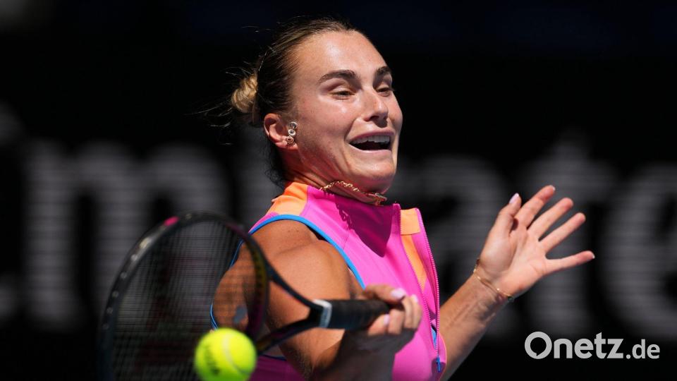 Aryna Sabalenka steht in Melbourne erneut im Halbfinale. Bild: Aaron Favila/AP/dpa