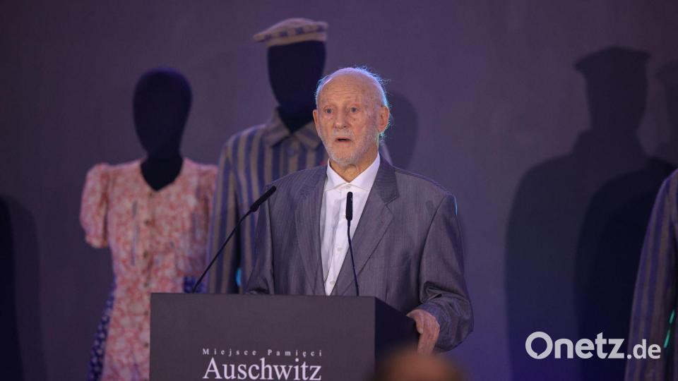 Der Holocaust-Überlebende Bernard Offen. Bild: Jarek Praszkiewicz/PAP/dpa