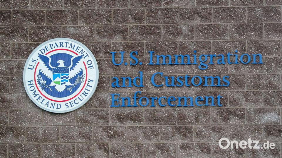 ICE ist eine Behörde des US-Heimatschutzministeriums. (Archivbild) Bild: Paul Weaver/SOPA Images via ZUMA Press Wire/dpa