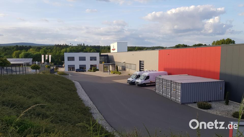 Blick auf das Gelände der Firma Faltenbacher. Bild: Benkhardt