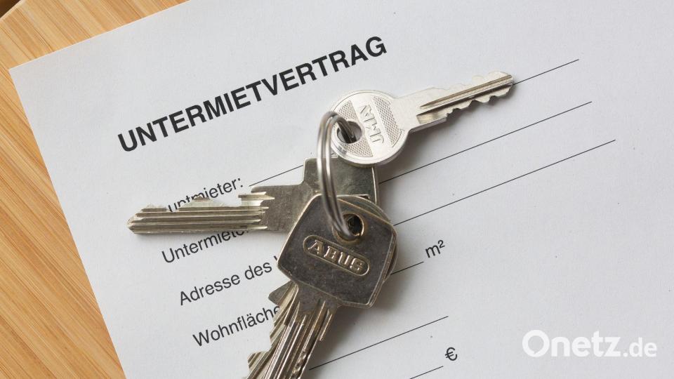 Der BGH hat sich mit der Frage befasst, ob ein Vermieter einen Wohnraummietvertrag kündigen darf, wenn der Mieter die Wohnung gewinnbringend untervermietet. (Symbolbild) Bild: Fernando Gutierrez-Juarez/dpa
