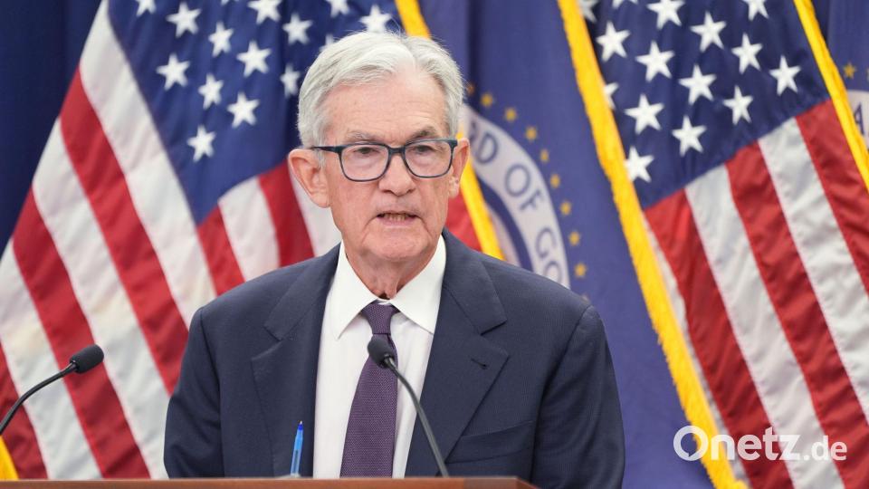Für Fed-Chef Jerome Powell gab es auch schon angenehmere Zeiten. Bild: Jacquelyn Martin/AP/dpa