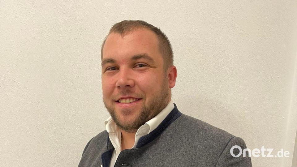 Christoph Scharf ist Bürgermeisterkandidat der Kommunalen Wählergruppe Stulln. Bild: Gisela Eckl