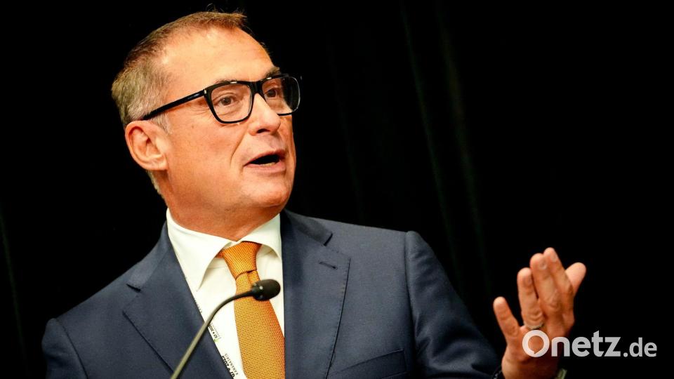 Bundesbank-Chef Nagel zweifelt nicht daran, dass das deutsche Gold in New York sicher ist (Archivbild) Bild: Kay Nietfeld/dpa