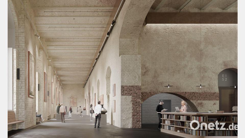 Die rohe Anmutung soll nach dem Entwurf des Architekturbüros erhalten bleiben. Bild: Georg Reisch GmbH &amp; Co. KG/LRO GmbH &amp; Co. KG/dpa