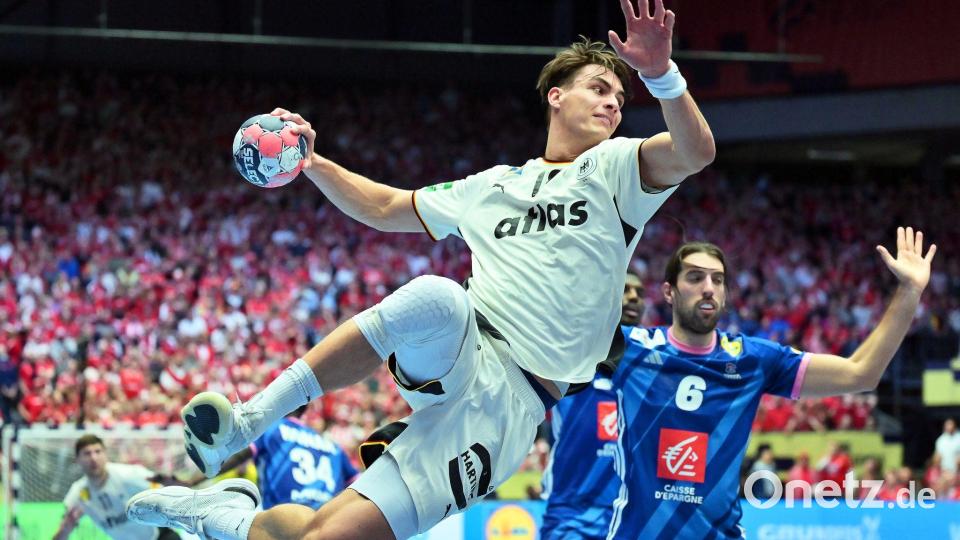 Gesetzt im Angriff und in der Abwehr: DHB-Profi Julian Köster. Bild: Sina Schuldt/dpa