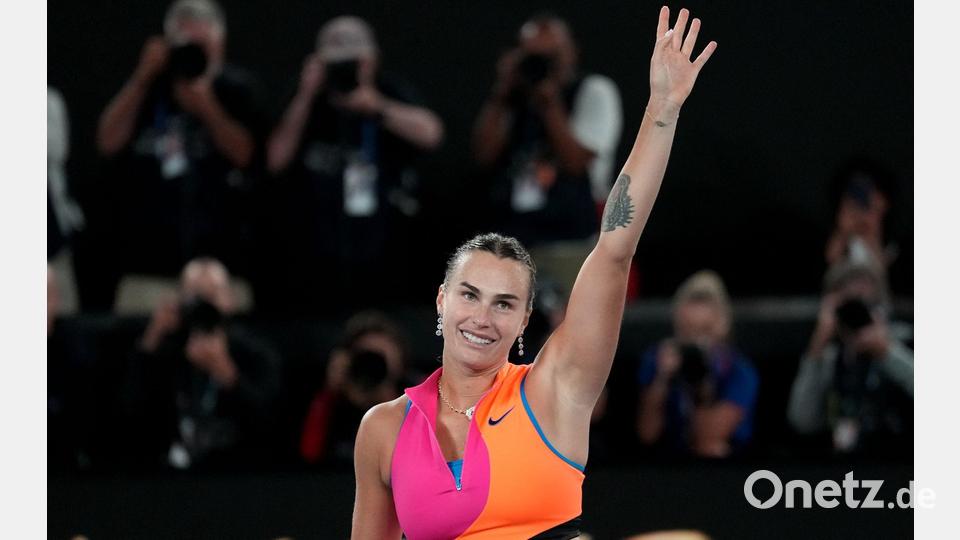 Sabalenka wieder im Finale Bild: Dar Yasin/AP/dpa